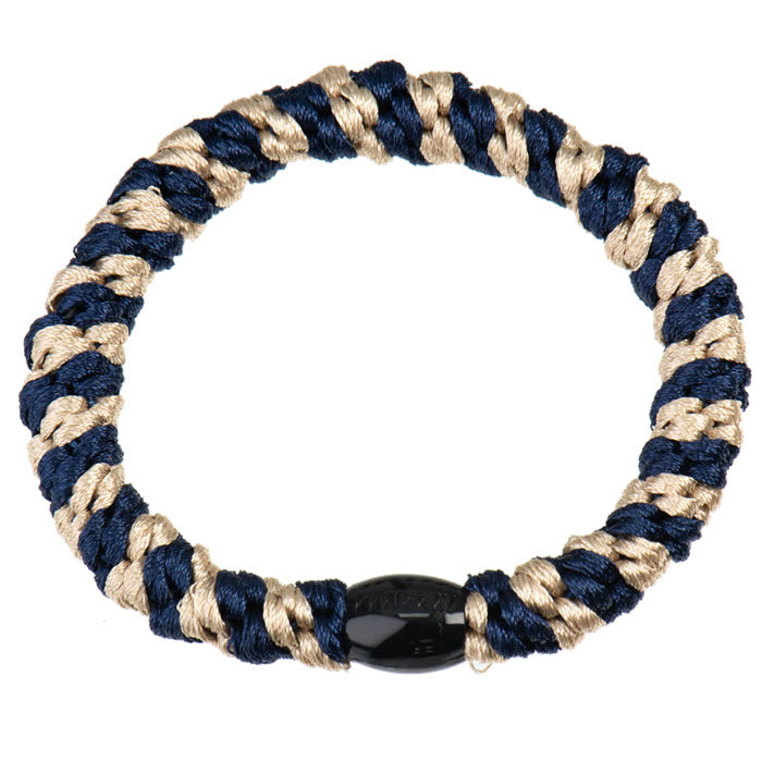 Haargummi NAVY-IVORY STRIPE (16779) von Kknekki