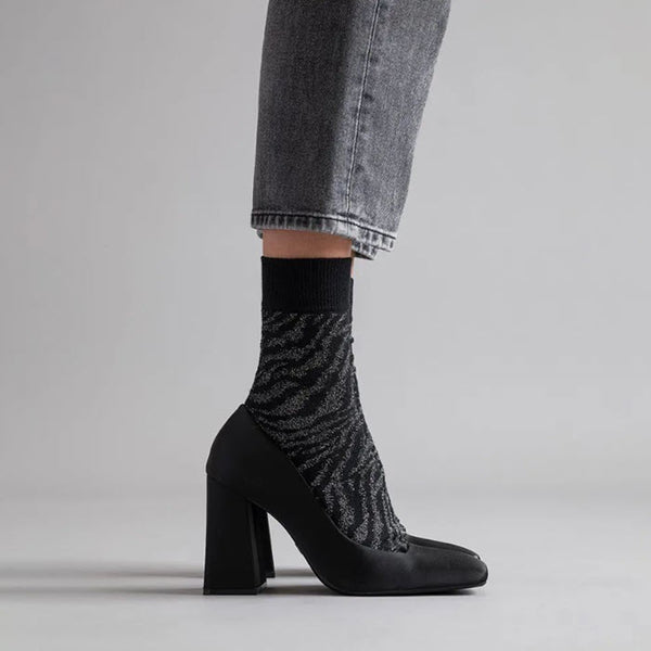 Socken Frauen «Amelia» Nero von Royalties
