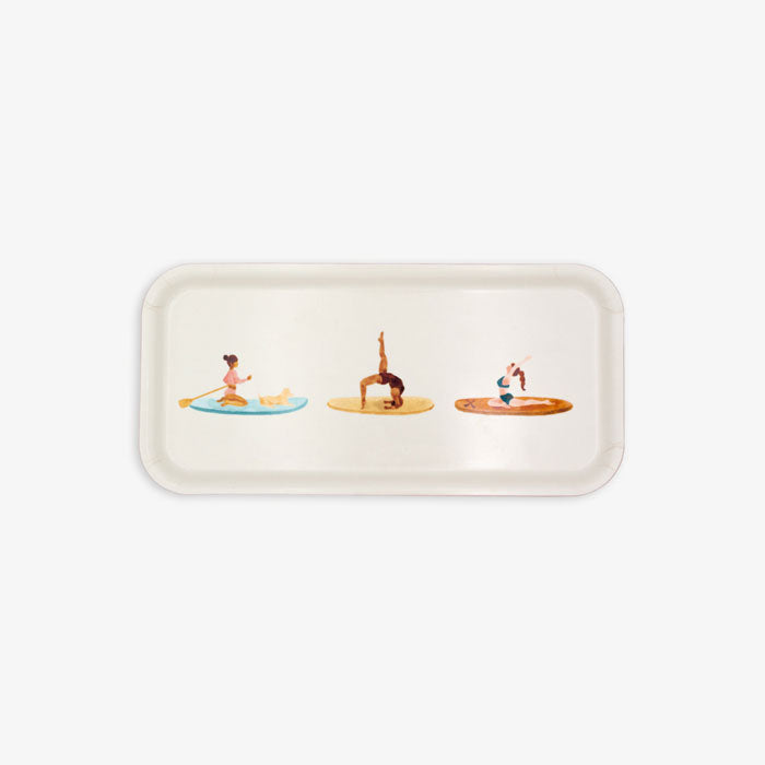 Kitchen Tray «Paddle girls» von All the ways to say