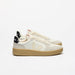 Sneakers «V-82, Grained Leather» in Pure Calcaire Black von VEJA