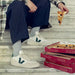 Sneakers «V-90 Leather» in Extra-White Cyprus von VEJA