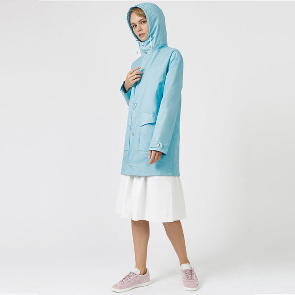 Regenjacke classic Women «AZUR» von SHU - Gr. XS