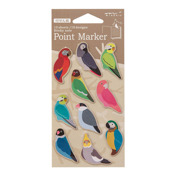 Point Marker Sticky Notes Bird von Midori