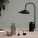 «Ripple» Small Carafe Set in smoked grey von Ferm Living