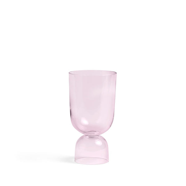 Vase Bottom Up in Soft pink von HAY