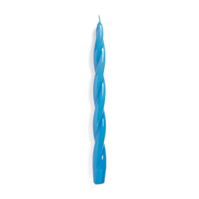 Candle Long Soft Twist in Sky blue von HAY