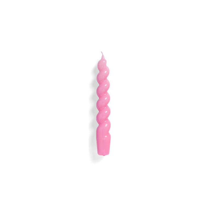 Candle Spiral in Dark pink von HAY