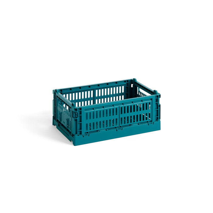 Colour Crate S 4 l in Ocean green von HAY