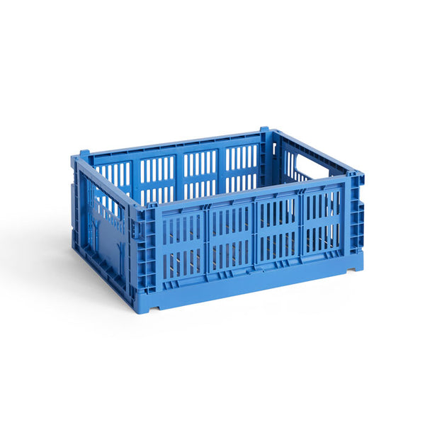 Colour Crate M in Electric blue von HAY