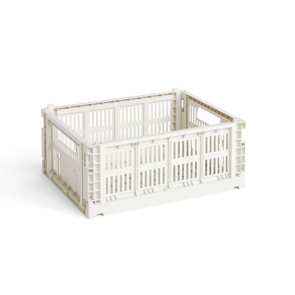 Colour Crate M in Off-white von HAY