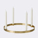 Kerzenhalter «CIRCLE» large brass von Ferm Living