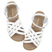 Salt Water Sandalen «RETRO» White