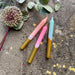3er-Set Kerzen Dip Dye X-Mas «X-Mas Fireworks» von Pink Stories