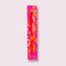2er-Set Kerzen Dip Dye Curly «Miami Edition Pink» von Pink Stories