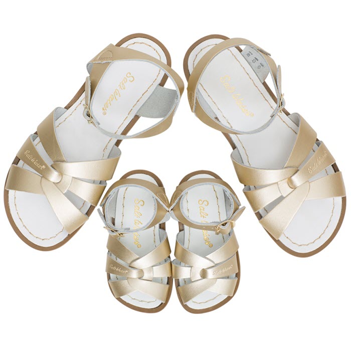 Salt Water Sandalen «MINI-ME» gold - Gr. 22