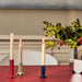 Arcs Candleholder S in Dark Blue von HAY