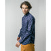 Hemd «Man on the moon» in blau - von Brava Fabrics - Gr. S
