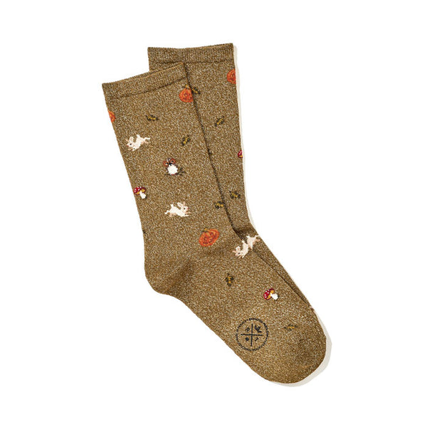 Socken Frauen «AUTUMN» olive von Royalties