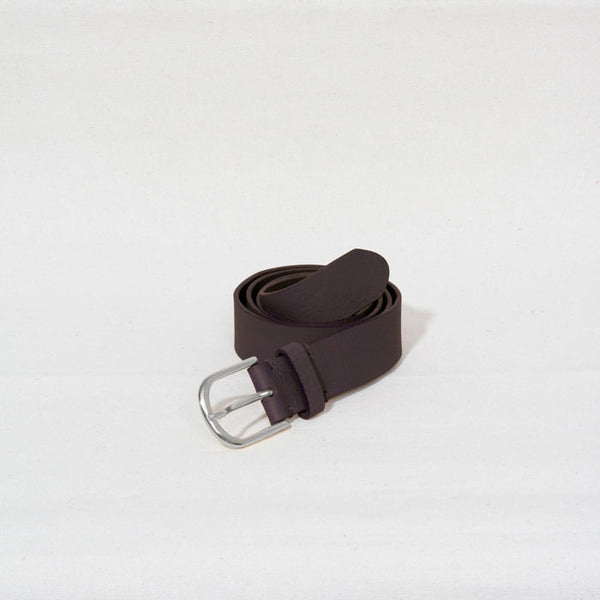 Belt «Koei» in dark brown/silber von BADI Culture