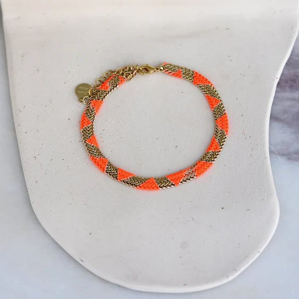 BRACELET«MIRAGE» Tangerine von Judith Benita