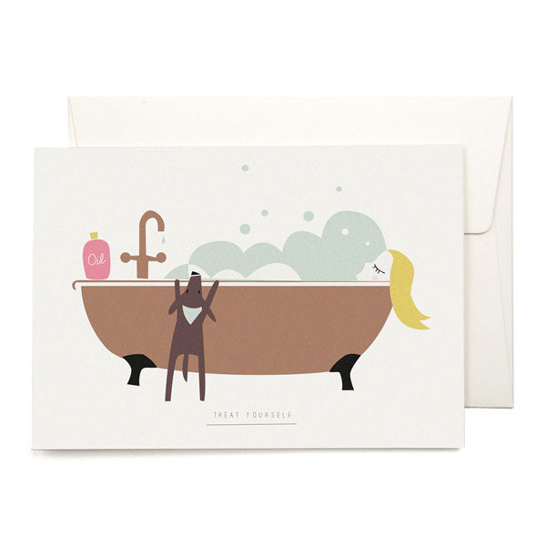 Karte «Bubble Bath» von pleased to meet