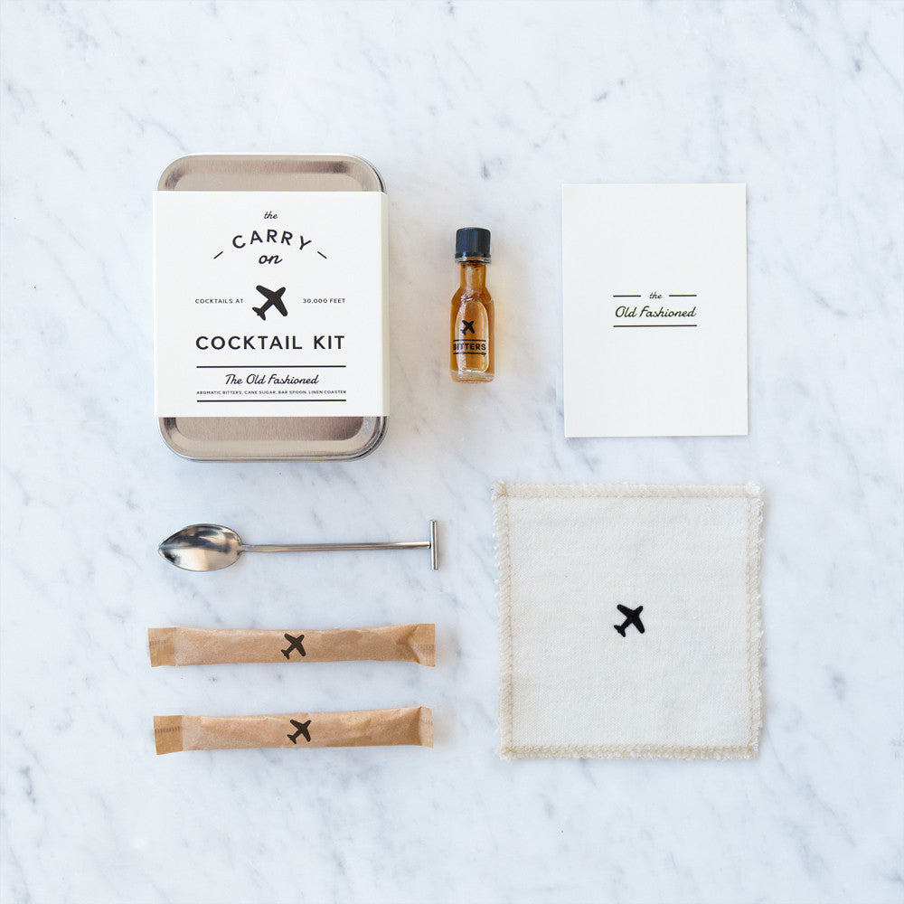 Carry on Cocktail Kit - Old Fashioned von Men's Society