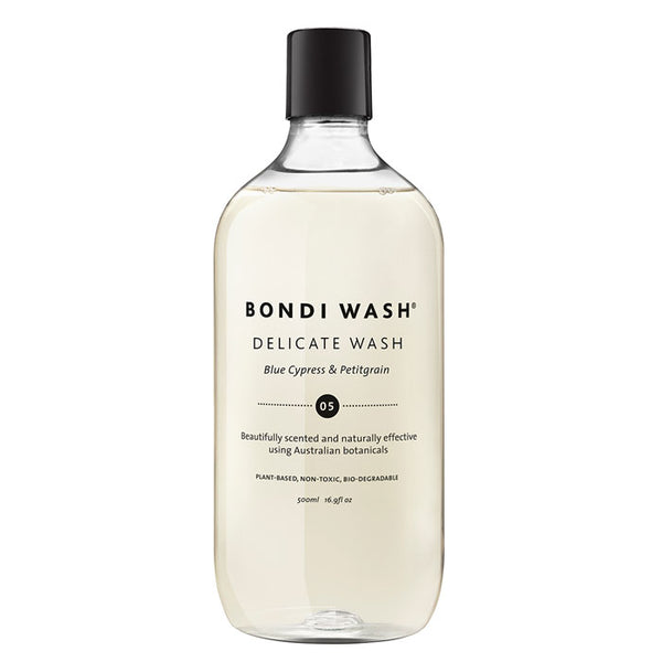 Delicates Wash Blue Cypress & Petitgrain 500 ml von Bondi Wash