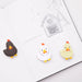 Radiergummi-Set «Farm Animals Chicken» von Kikkerland