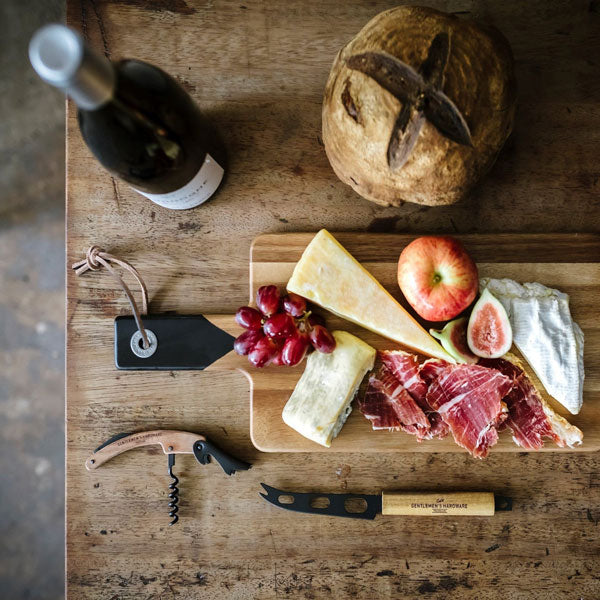 Cheese & Wine Set with Knife & Bottle Opener von Wild & Wolf