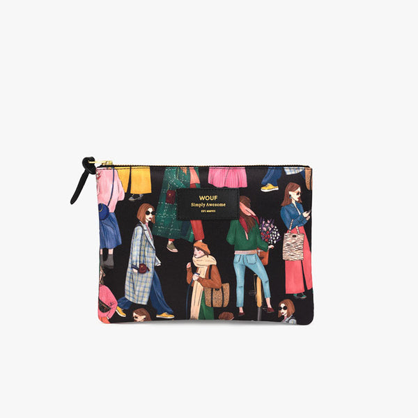 Pouch «Girls» gross von Wouf