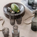 «Ripple» Long Drink Gläser 4er Set in smoked grey von Ferm Living