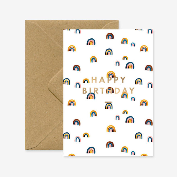Karte «Rainbows Happy Birthday» von All the ways to say