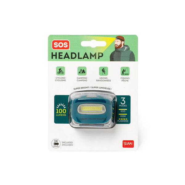 Stirnlampe mit COB-LED von Legami