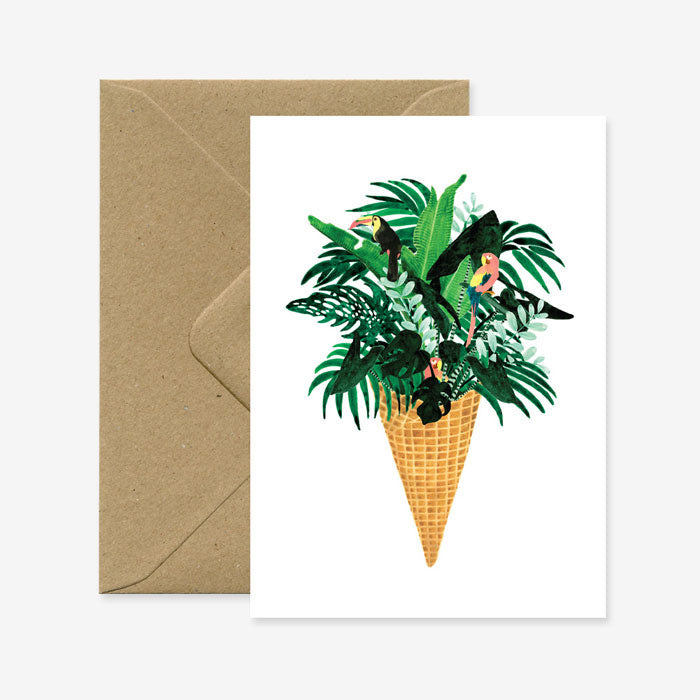 Karte «Ice Cream Jungle» von All the ways to say