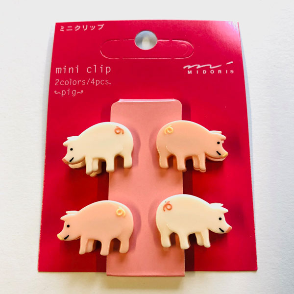 Mini Clip «Pig» von Midori