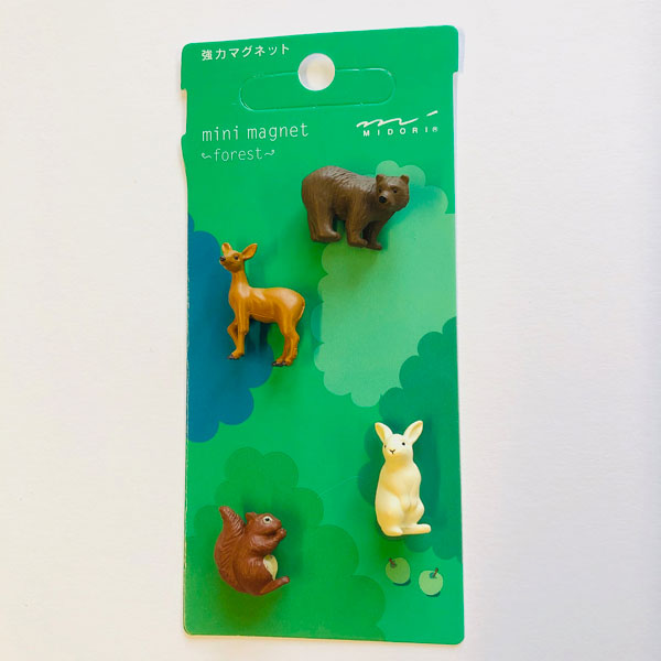 Mini Magnets «Forest» von Midori