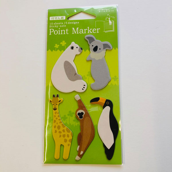 Point Marker Sticky Notes Safari von Midori