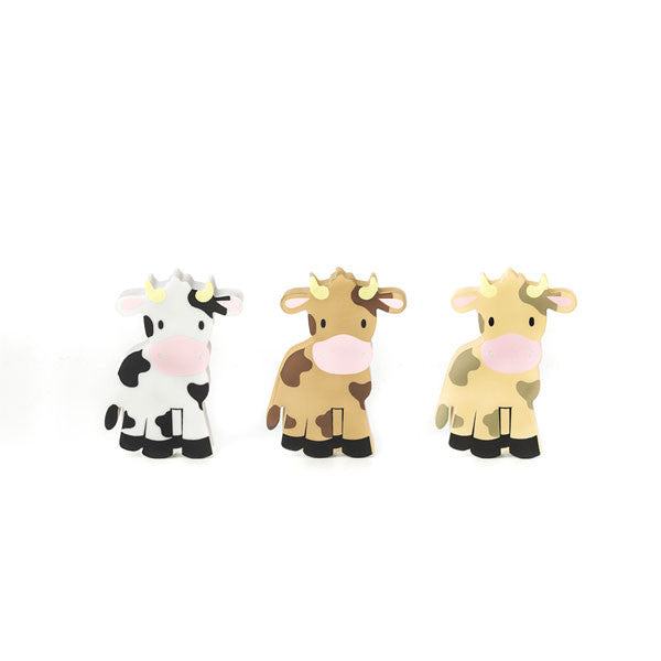 Radiergummi-Set «Farm Animals Cows» von Kikkerland