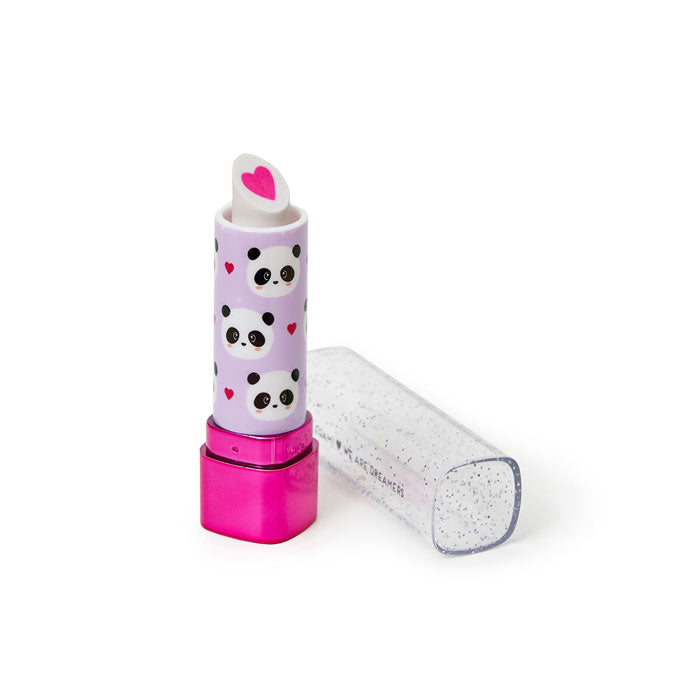 Lippenstift-Gummi mit Duft «Panda» von Legami
