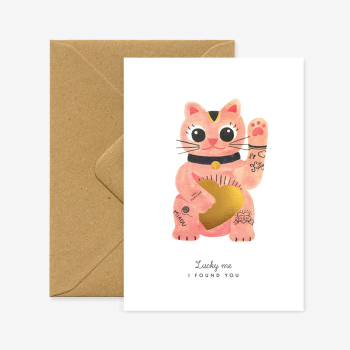 Karte «Lucky Cat» von All the ways to say