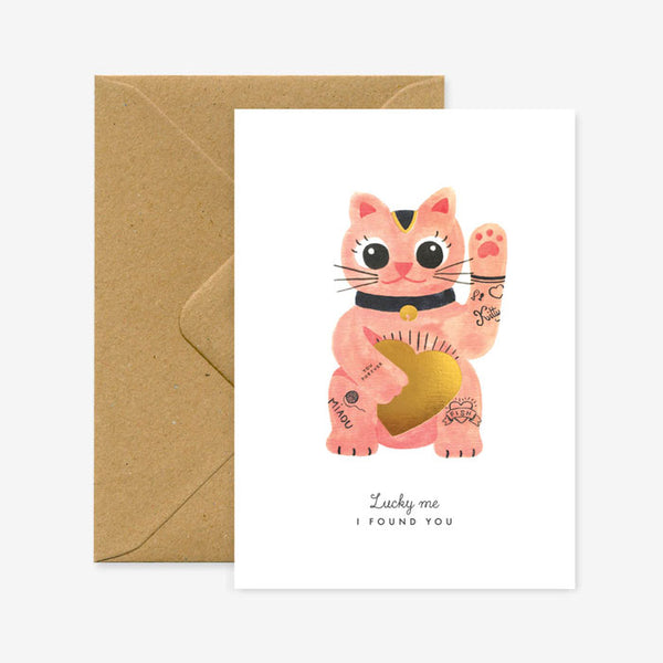 Karte «Lucky Cat» von All the ways to say