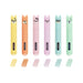 6er Set Mini-Textmarker «Teddy's Style» pastel von Legami