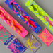 2er-Set Kerzen Dip Dye Curly «Miami Edition Pink» von Pink Stories