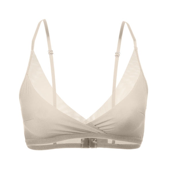 Light Weight Bra in coconut cream von Moya Kala