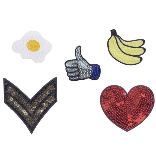 Iron-on Patches «Sequin» von Kikkerland