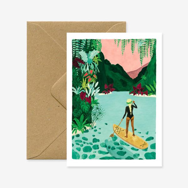 Karte «Paddle» von All the ways to say