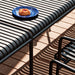 Enamel Deep Plate M in speckle blue von HAY