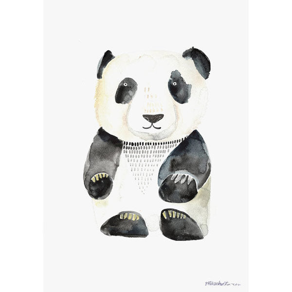 Poster Oskar der Panda von Gretas Schwester