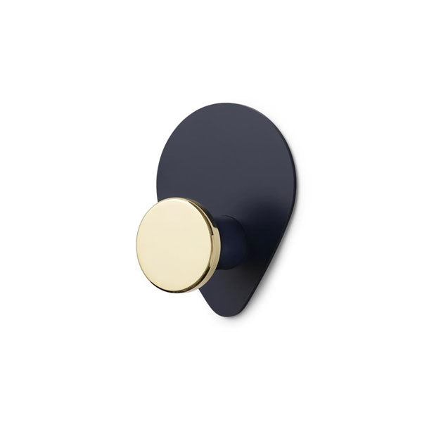 Peacock Hook Large Midnight Blue von Normann Copenhagen