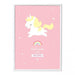 Poster «Unicorn» von a little lovely company